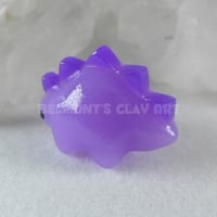 Image 4 of 🟪 "Translucent" mini Dino – Lavender Purple