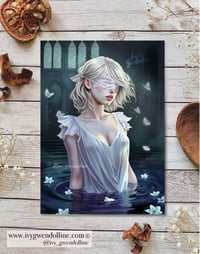 Image 2 of Cibyl inspired fan art print / page overlay / bookmark 