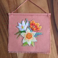 Image 2 of Daffodil, Tulip and Crocus Small Wall Hanging