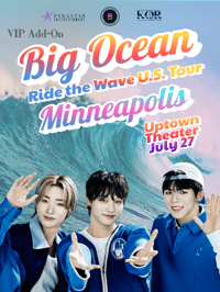 Image 1 of  VIP Add-On* Minneapolis Ocean Ride The Wave U.S. Tour (Minneapolis July 27 at Uptown Theater)