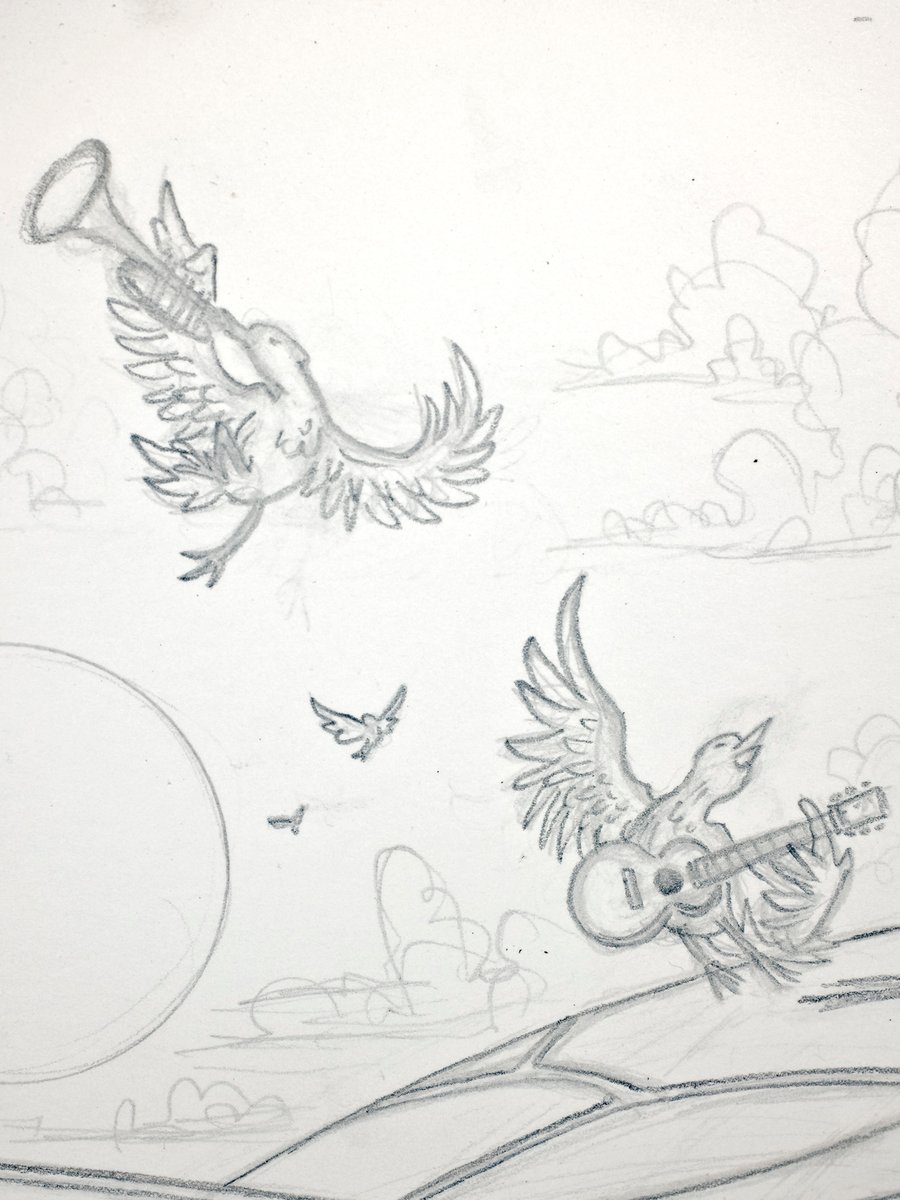 Image of Original Pencil Drawing - Slightly Stoopid Clearwater 2025