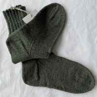 Image 2 of Hand Knitted Socks in pure organic wool