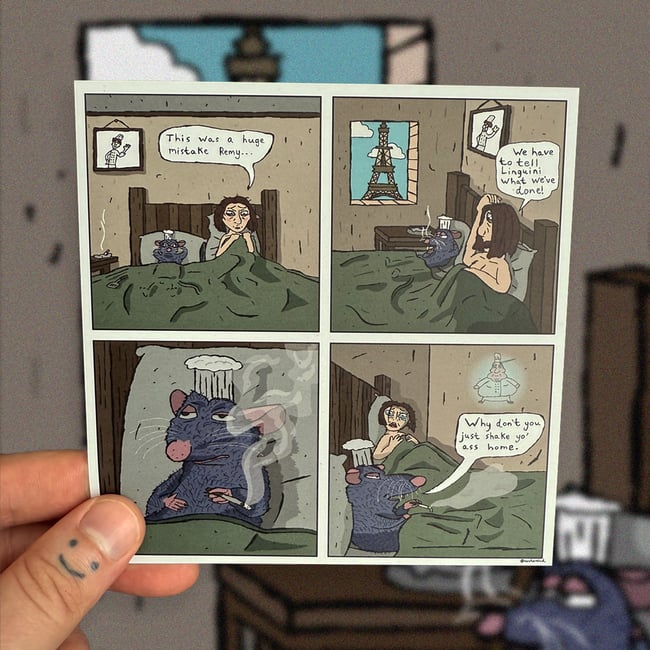 SCUMBAG REMY - Nowherelad *PRINT & STICKER COMBO*