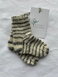 Image 1 of Hand knitted baby socks