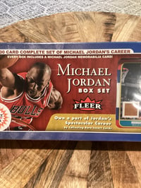 Image 4 of 2007 Fleer Michael Jordan Box Set SEALED (read)