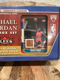 Image 1 of 2007 Fleer Michael Jordan Box Set SEALED (read)