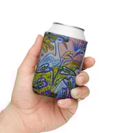 Image 2 of FLA ARTIST | 12oz koozie | Pelican and Water Fowl