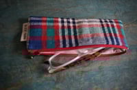 Image 4 of Fabric Slim Pencil Case | Zipper Pen Pouch | Zipper Glasses Case