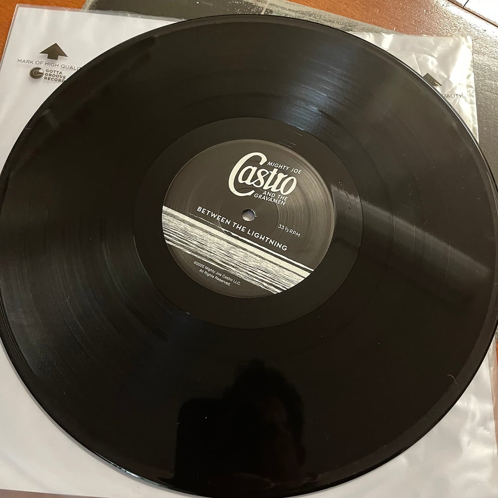 Image of "Between the Lightning and the Thunder" 12" vinyl / Mighty Joe Castro and the Gravamen