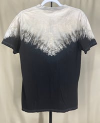 Image 5 of AC/DC two tone bleach dyed crew neck cap sleeve rocker t-shirt