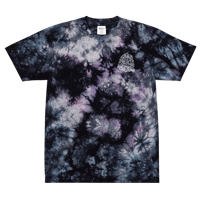Image 1 of Sage Young Psy-Dye Oversized tie-dye t-shirt