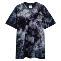 Image 3 of Sage Young Psy-Dye Oversized tie-dye t-shirt