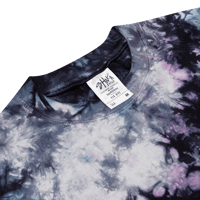 Image 5 of Sage Young Psy-Dye Oversized tie-dye t-shirt