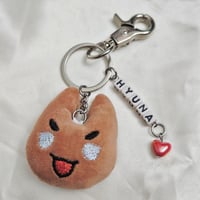 Image 3 of [ALNST] 1PC Mini Handmade Alien Stage Mizi Sua Ivan Till Luka Hyuna Embroidered Plush Keychain