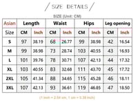 Image 9 of Spliced Drawstring Jeans