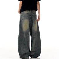 Image 4 of Curved Bootcut Denim