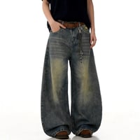 Image 2 of Curved Bootcut Denim
