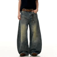 Image 3 of Curved Bootcut Denim