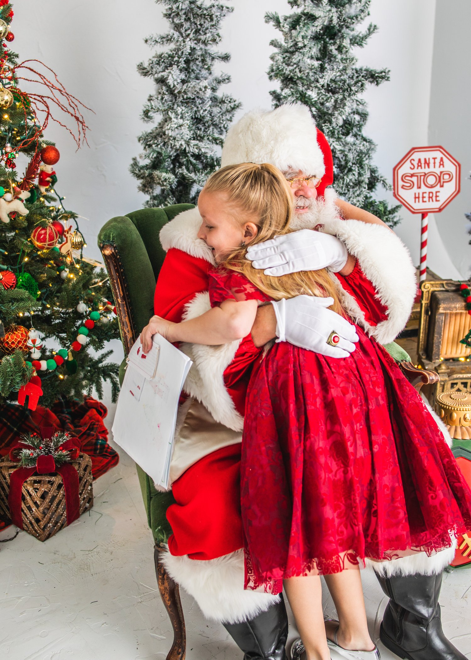 Image of Santa Mini  at the studio 