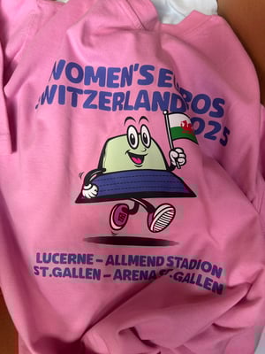 Image of Cymru in the Women’s Euros 2025 T Shirt 