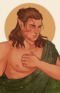 Image 6 of FINAL SALE - baldur’s gate gold metallic prints