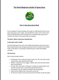 Image 2 of The Paint Magicians Guide To Spray Guns e-Book (USD)