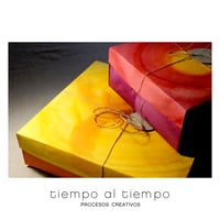 Caja de regalo pintada a mano