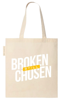 Image 2 of Broken Still Chosen Tote
