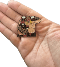 Image 2 of George & Penta Pin