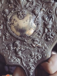 Image 2 of Cherub Hand mirror 