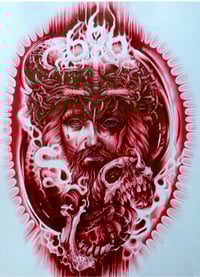 “RED” Art Paper print