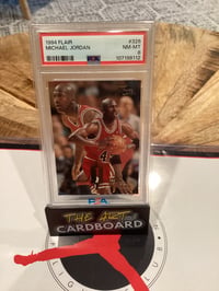 1994 Flair Michael Jordan PSA 8 JERSEY 45
