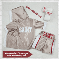 Image 3 of Tri-Color Baby Boxer Outfit