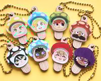 Image 1 of Dungeon Meshi Skewer Keychains