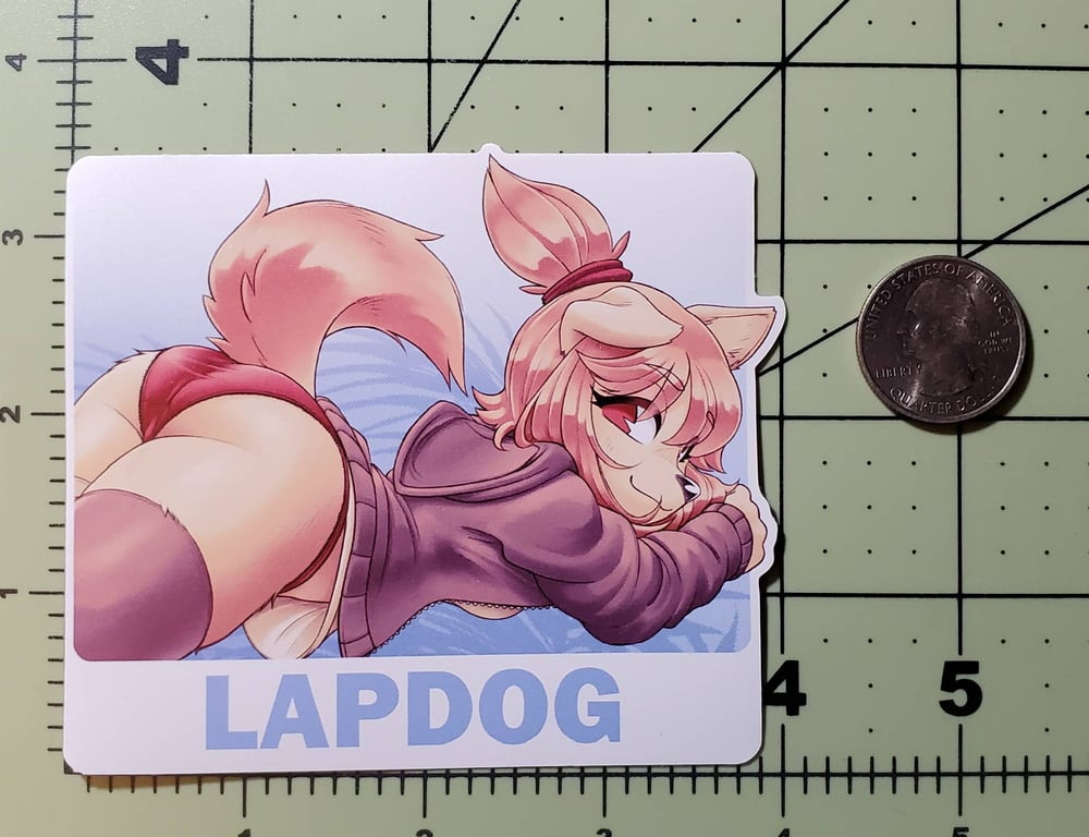 Biscuit Lapdog - Vinyl Sticker