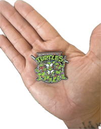 Image 2 of Niner Turtles Pin