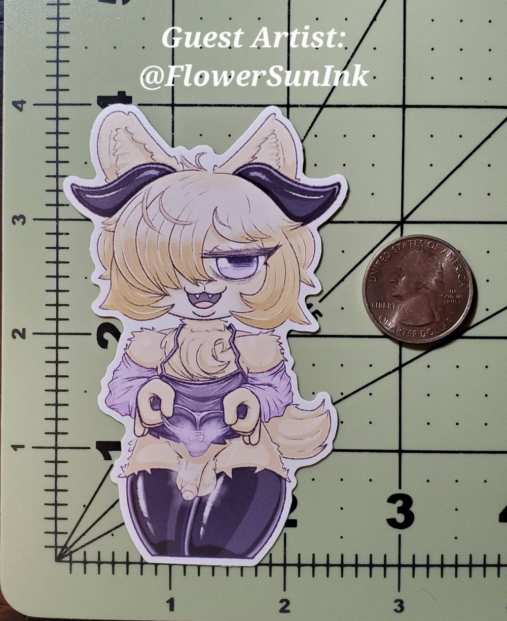 Lavender Scented - Vinyl Sticker - Guest Artist