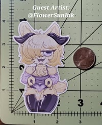 Image 3 of Lavender Scented Demon - Vinyl Sticker - Guest Artist