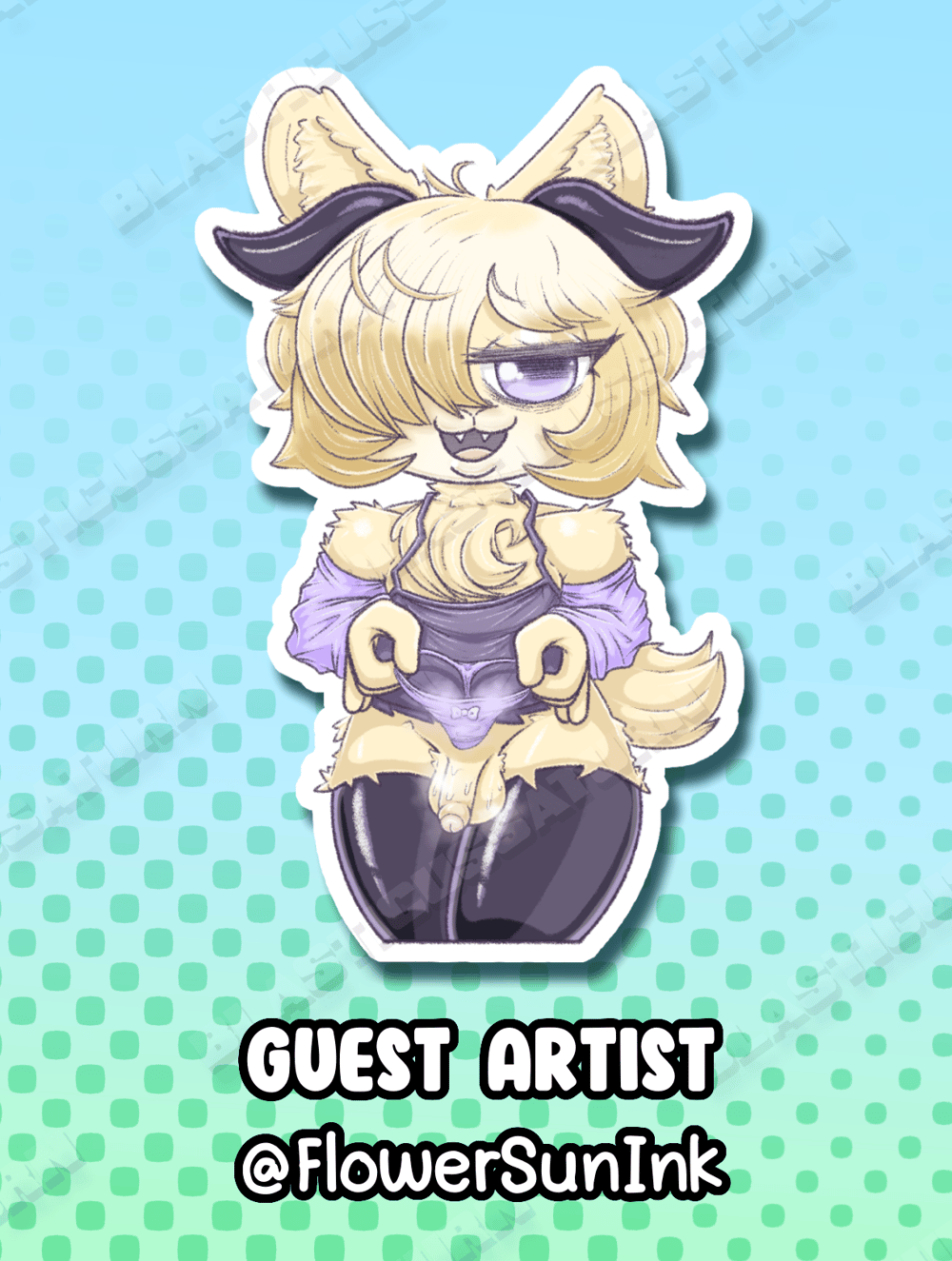 Lavender Scented - Vinyl Sticker - Guest Artist