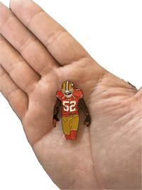 Image 2 of H.O.F. Pat Pin