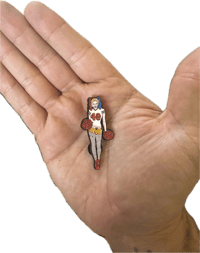Image 2 of Gold Ru$h Harley Pin 