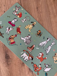 Dogs Deskmat