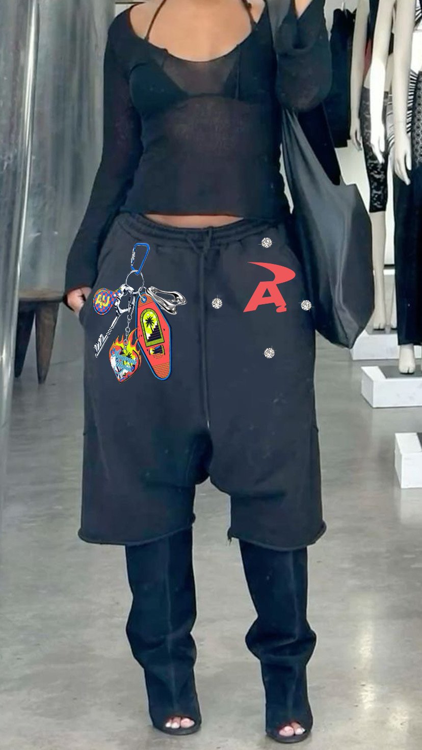 Utopia Keychain Sweat Shorts
