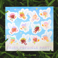 Image 1 of Fairy Popsicle Party Sticker Sheet