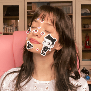 Image of Katie the Vampire Sticker Sheet