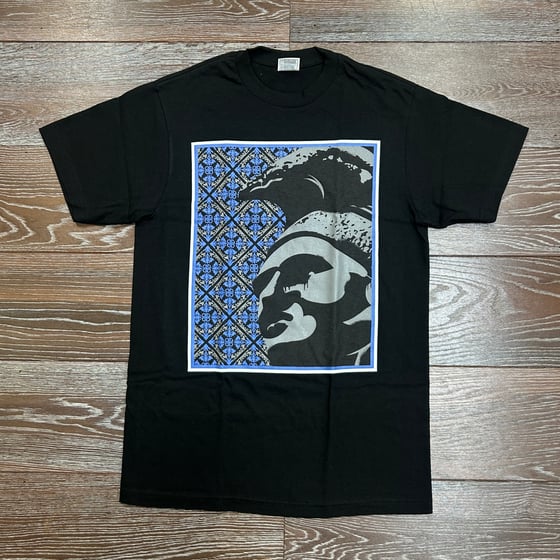 Image of Kaimana Kam Black Blue Men's T-shirt