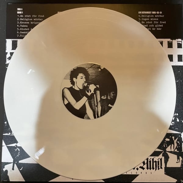 Image of Agoni - "en rost for fred 1984-1986" Lp (gatefold)