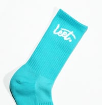 Image 2 of Summer Hues Blue Sports Sock - 1 Pack
