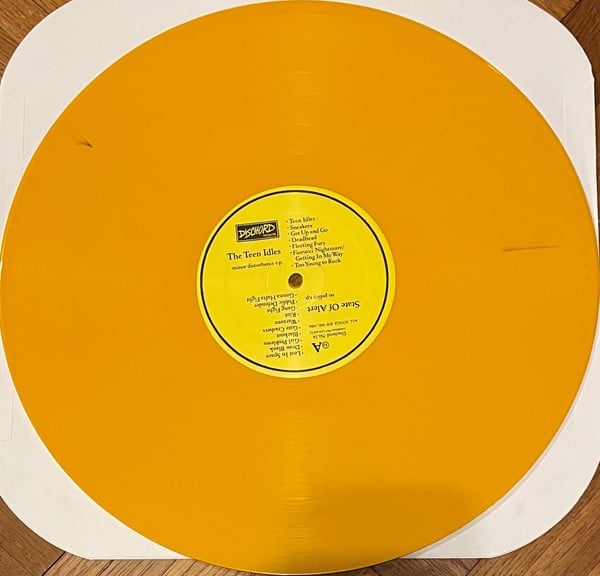 Image of va - "Four Old Seven Inches On A Twelve Inch" Lp (yellow)