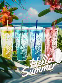 Image 1 of 24 ounce acrylic cup (LAVA CUPS)